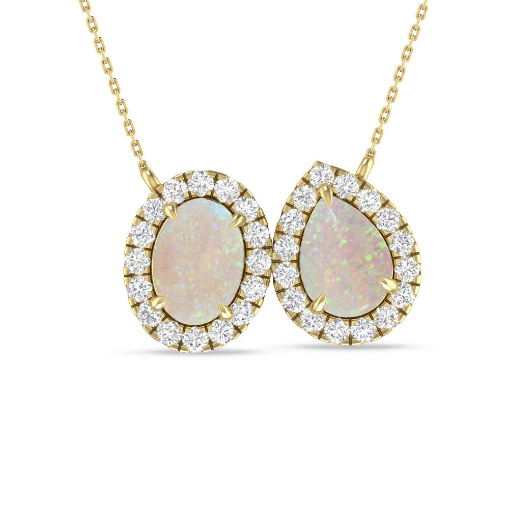 Yellow Gold - Opal