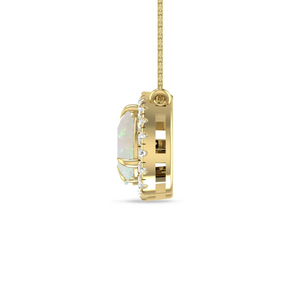 Yellow Gold - Opal