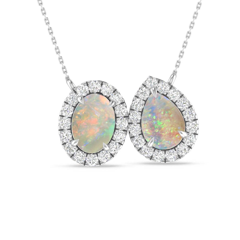 White Gold - Opal