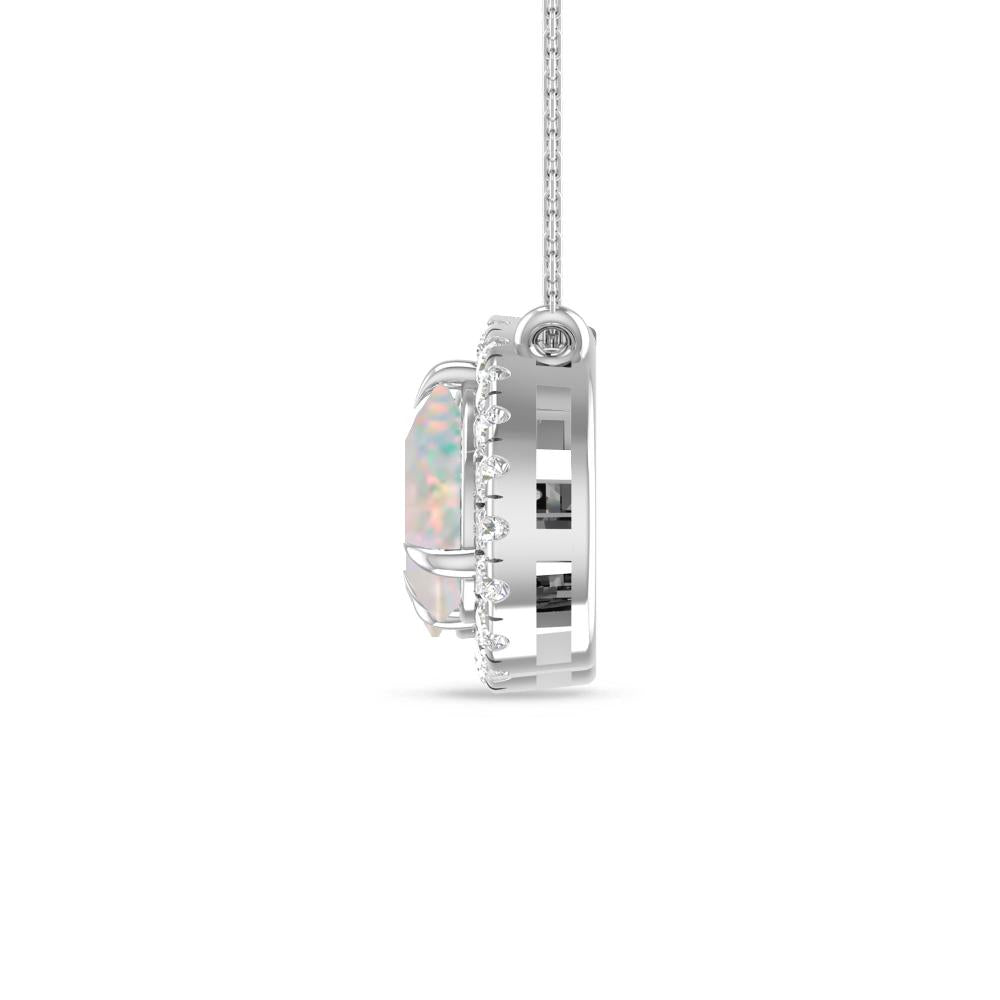 White Gold - Opal