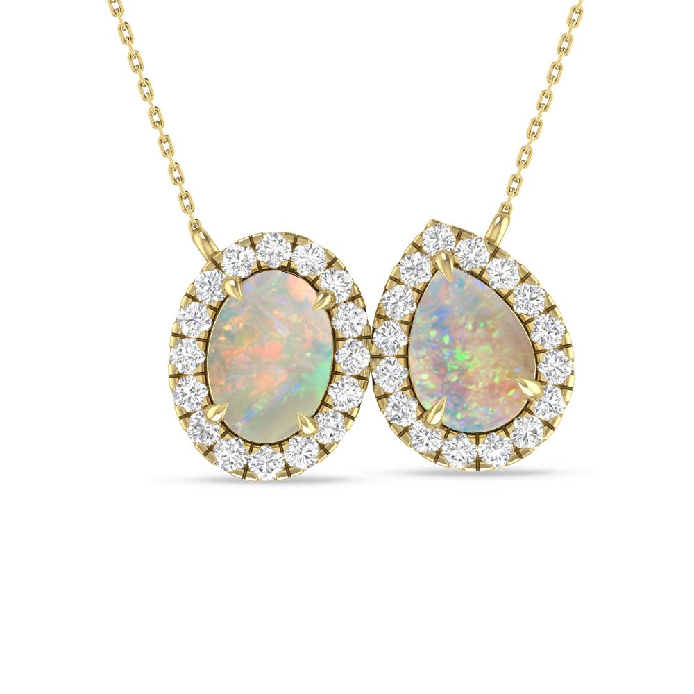 Yellow Gold - Opal