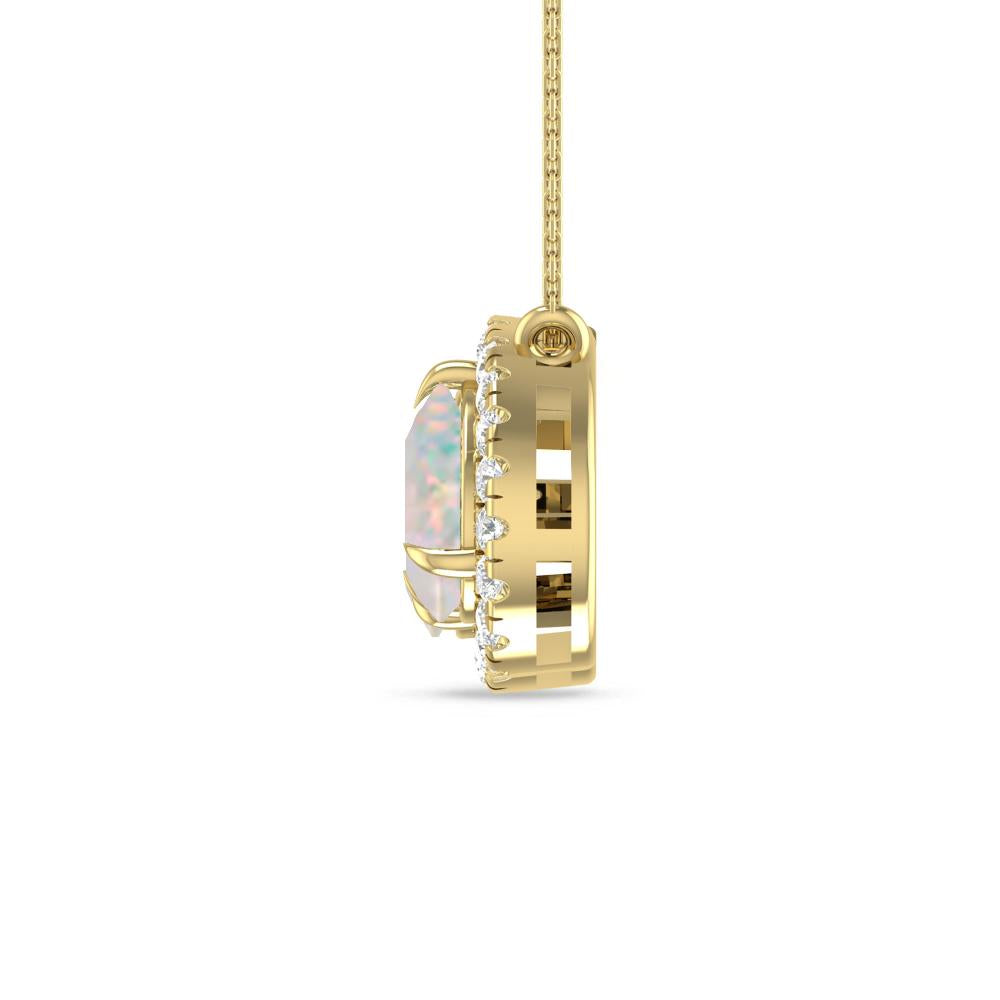 Yellow Gold - Opal