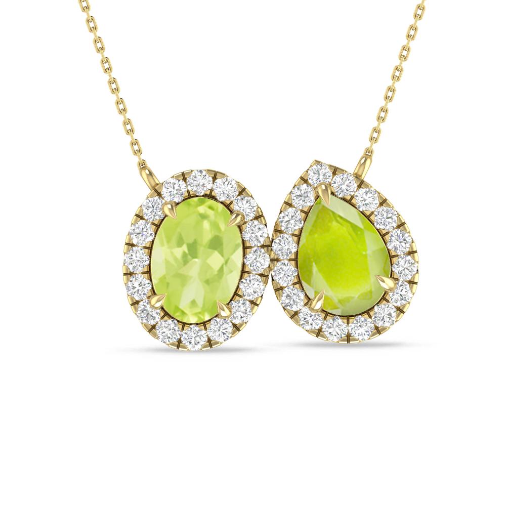 Yellow Gold - Peridot