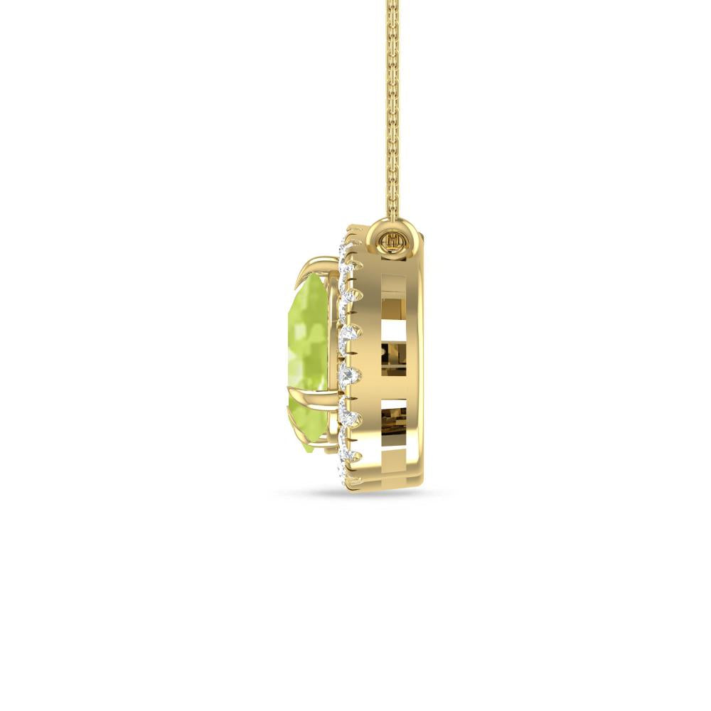 Yellow Gold - Peridot