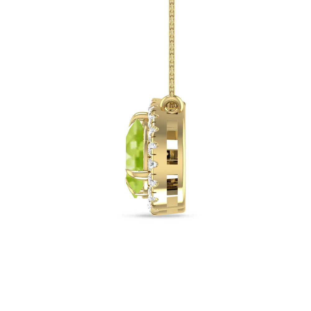 Yellow Gold - Peridot