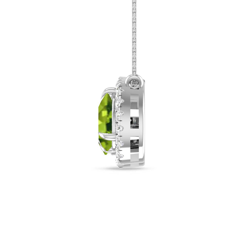White Gold - Peridot
