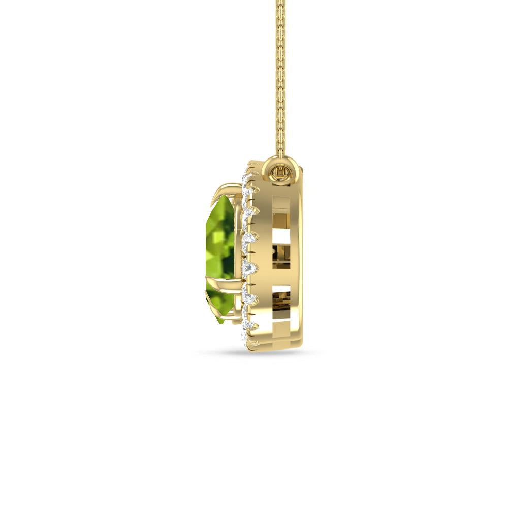 Yellow Gold - Peridot