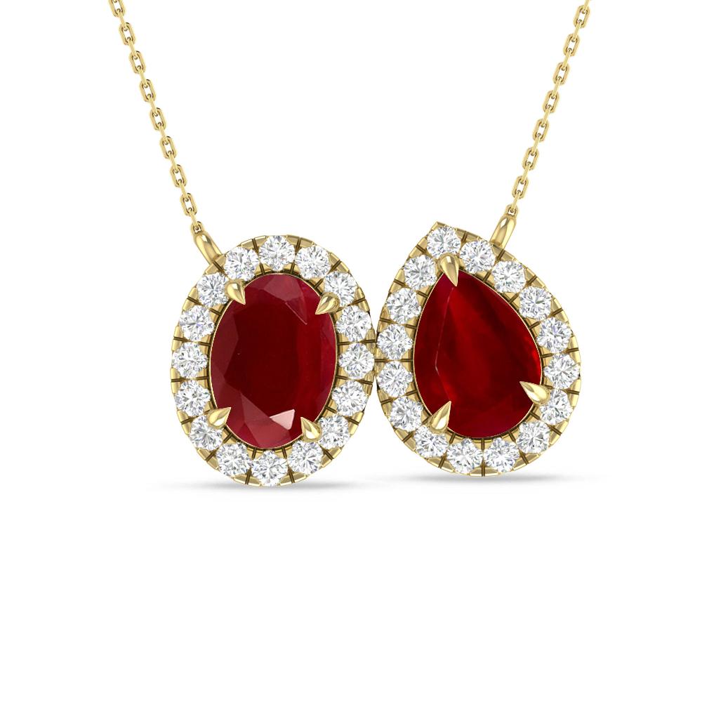 Yellow Gold - Ruby