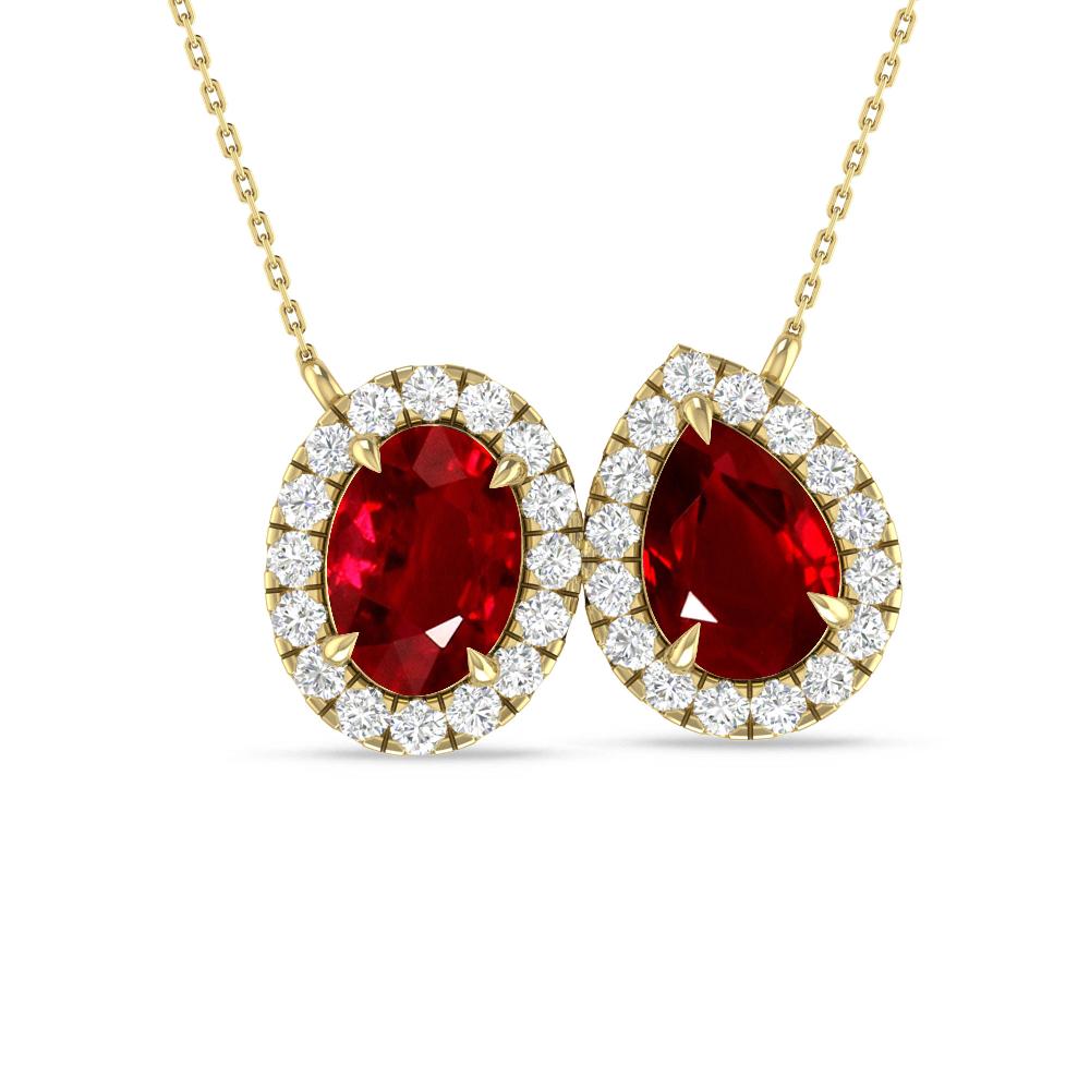 Yellow Gold - Ruby