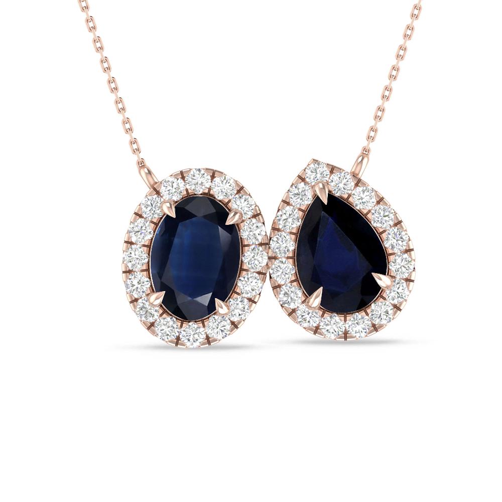 Rose Gold - Sapphire