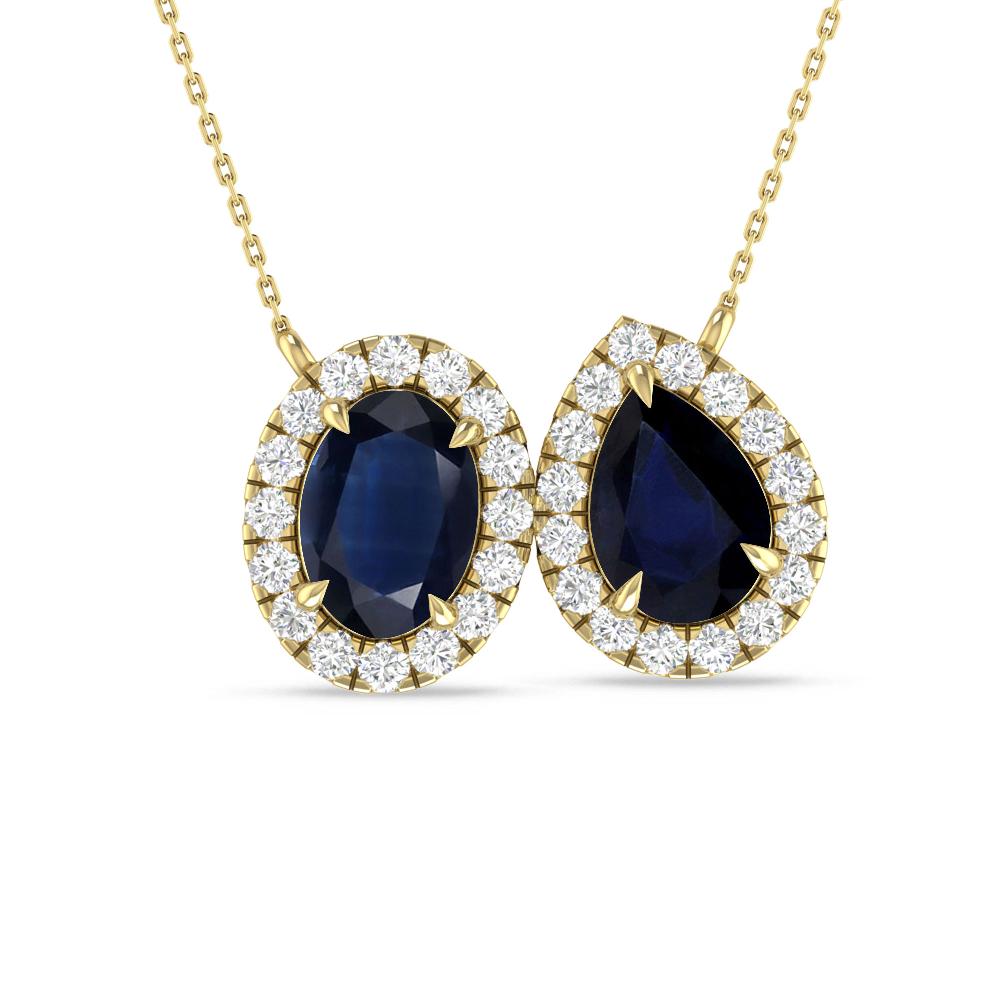 Yellow Gold - Sapphire