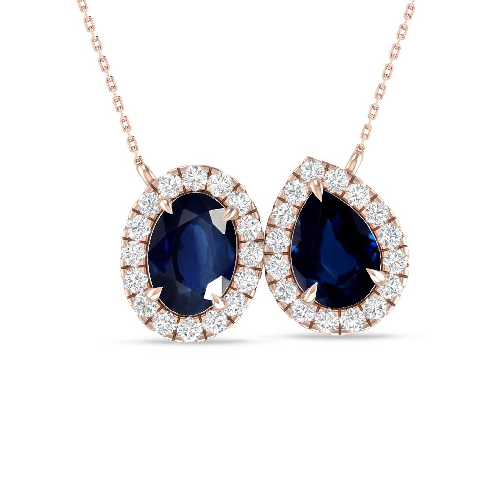 Rose Gold - Sapphire