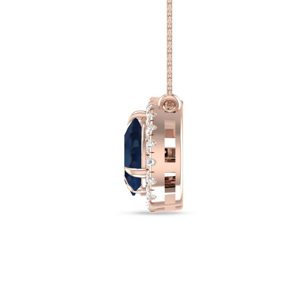 Rose Gold - Sapphire