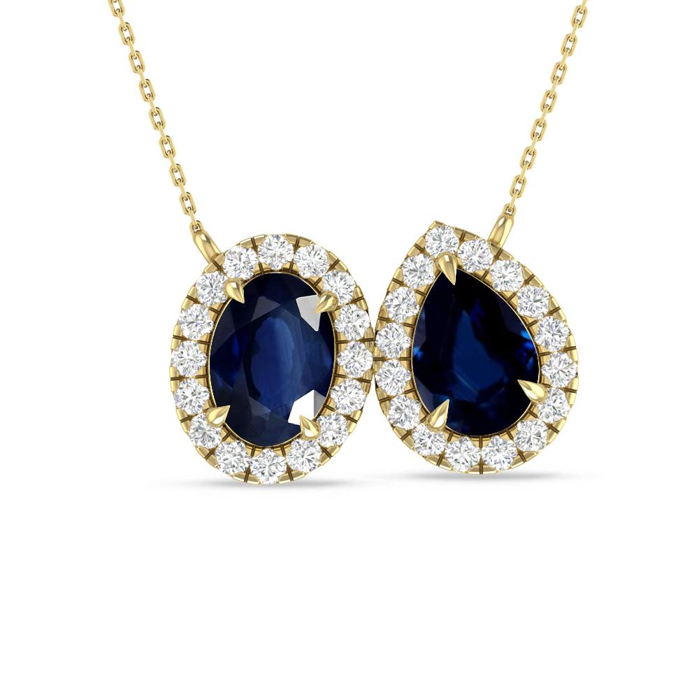 Yellow Gold - Sapphire