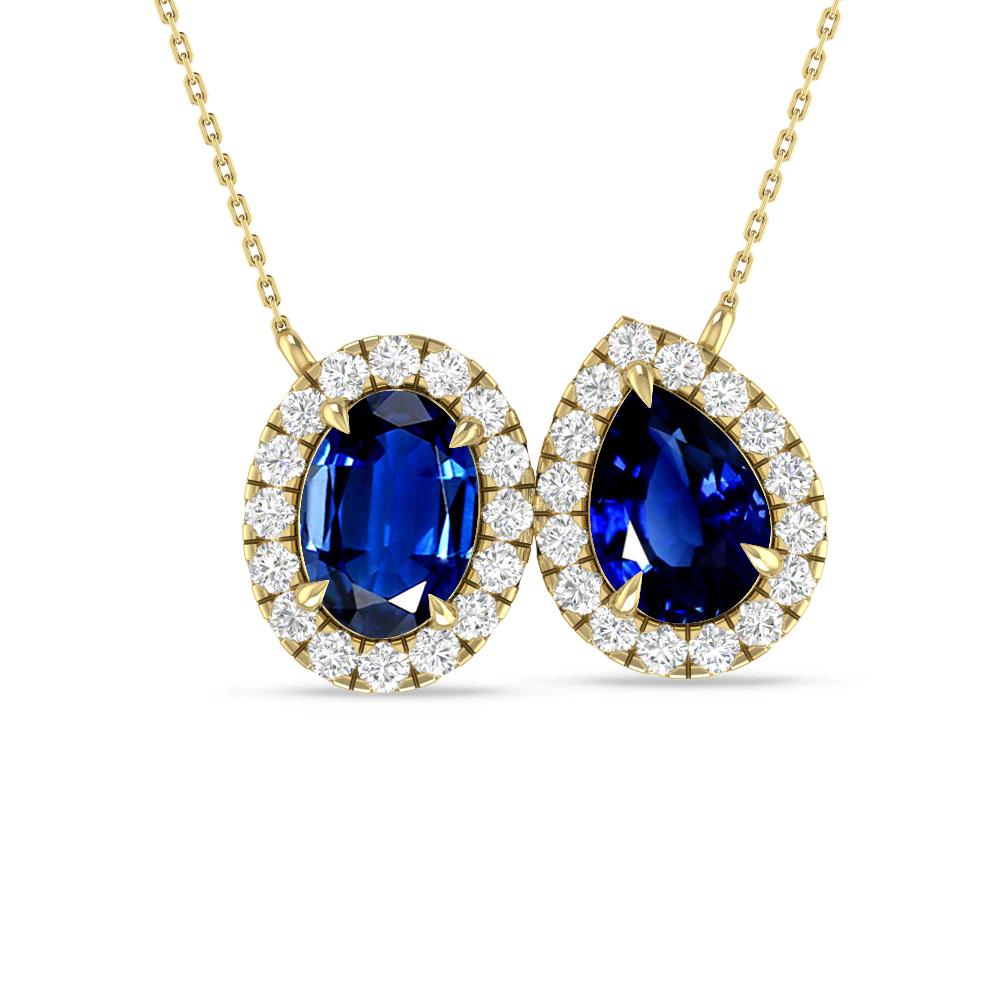 Yellow Gold - Sapphire