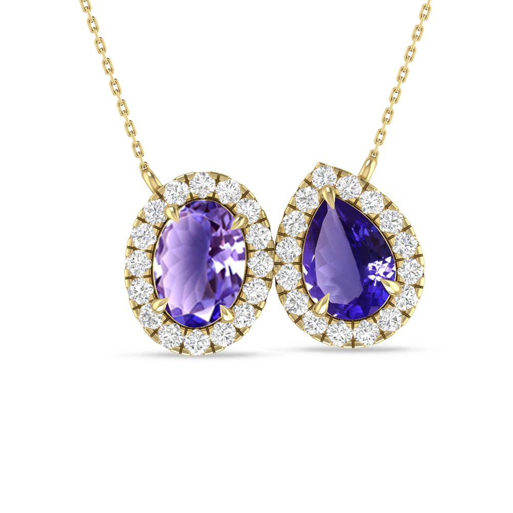 Yellow Gold - Tanzanite
