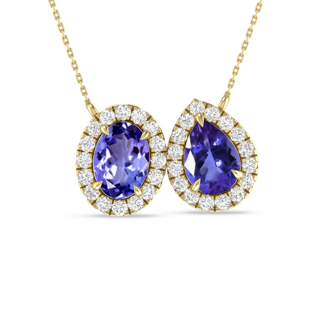 Yellow Gold - Tanzanite
