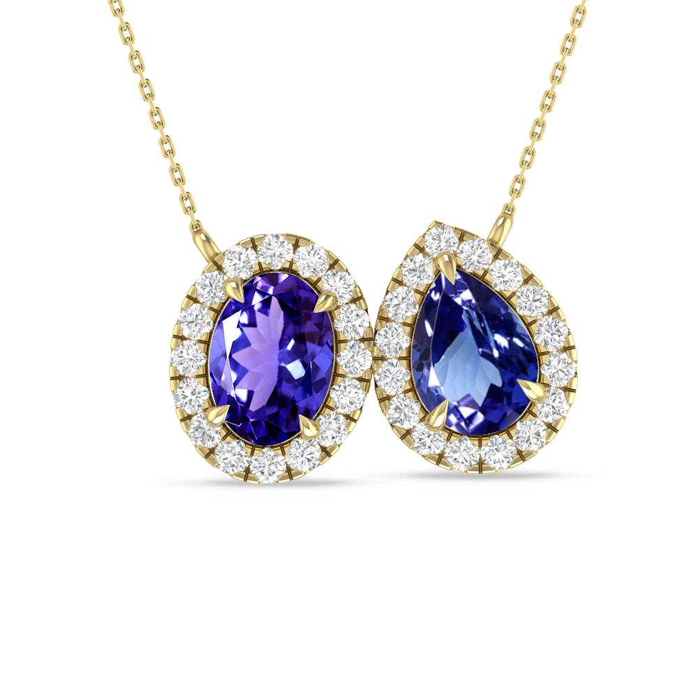 Yellow Gold - Tanzanite
