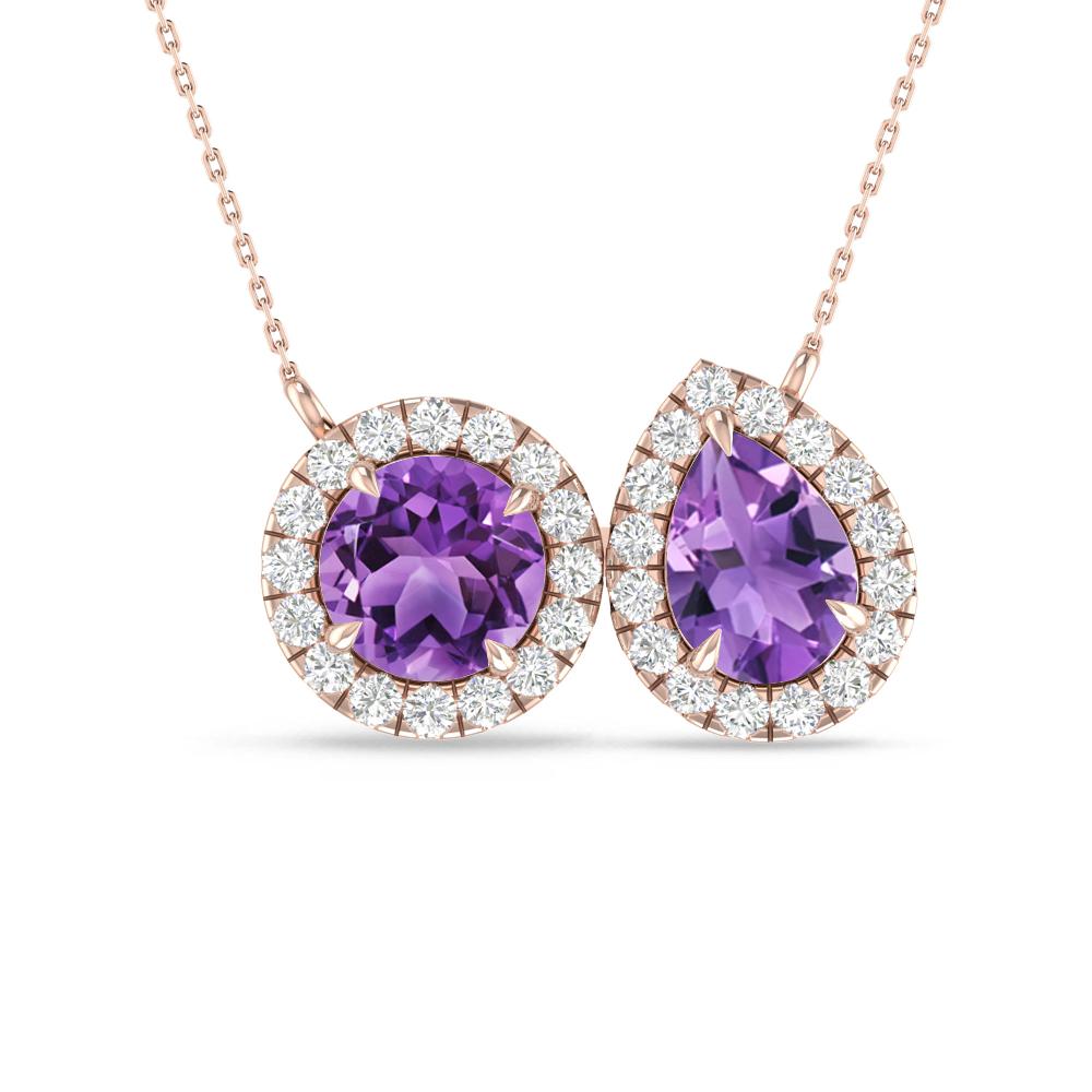 Rose Gold - Amethyst