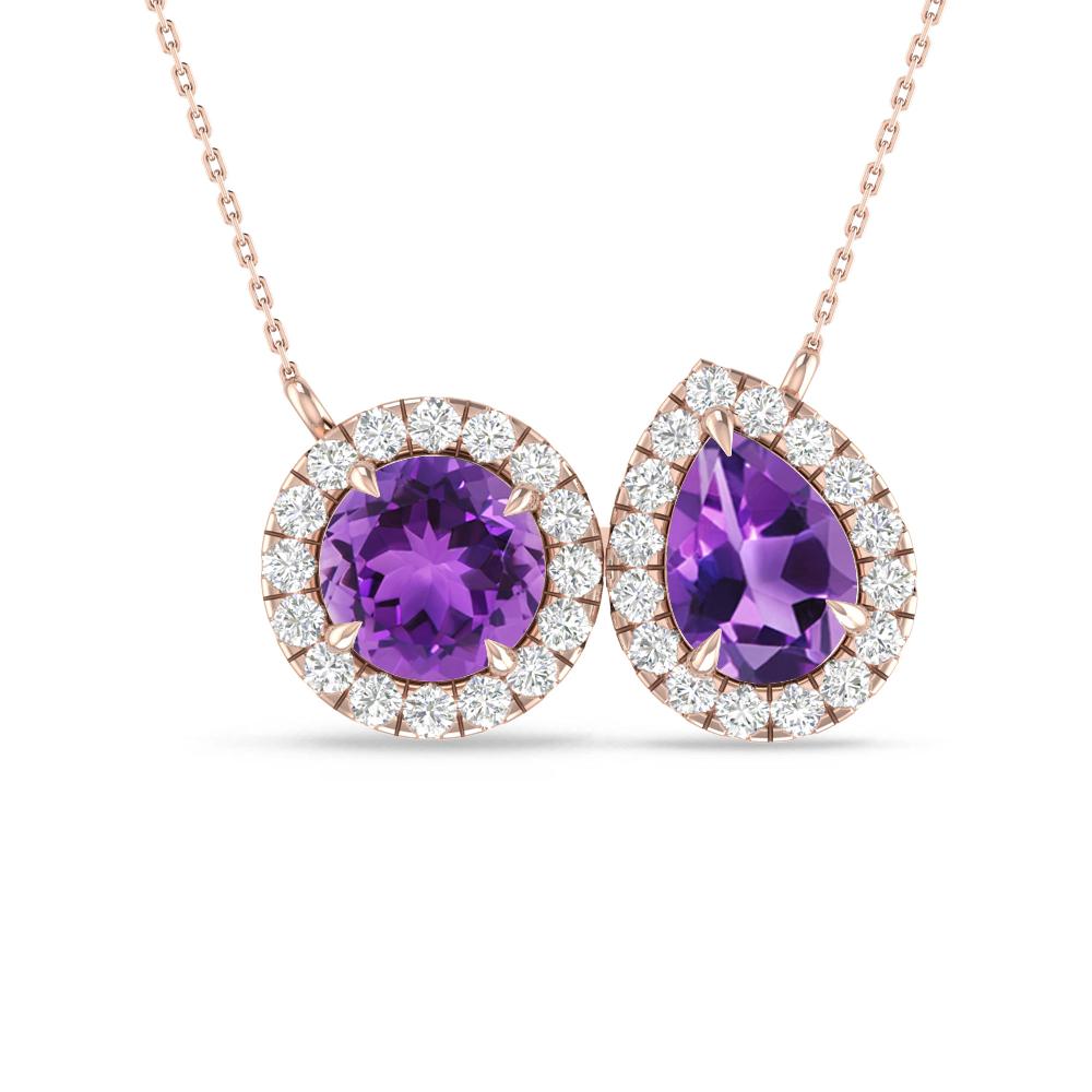Rose Gold - Amethyst