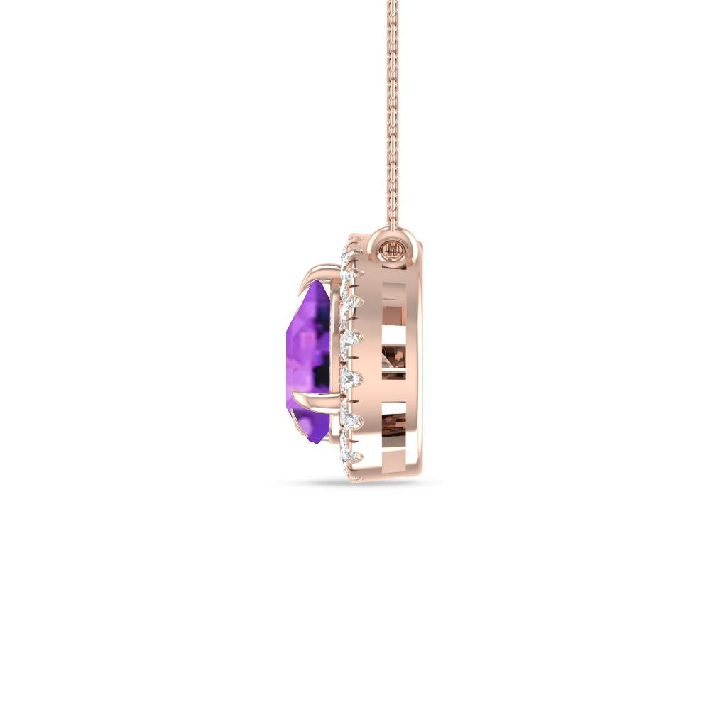 Rose Gold - Amethyst