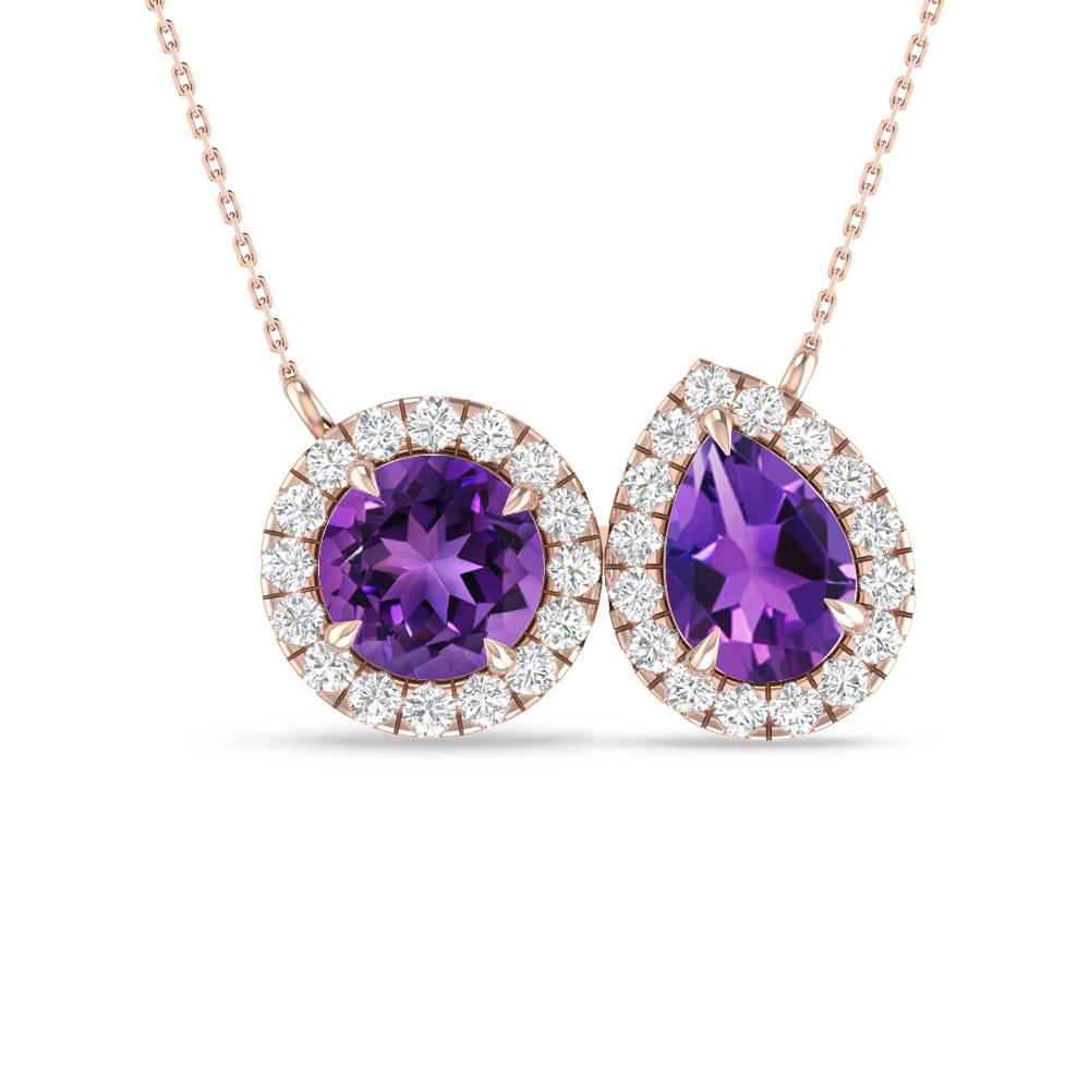 Rose Gold - Amethyst