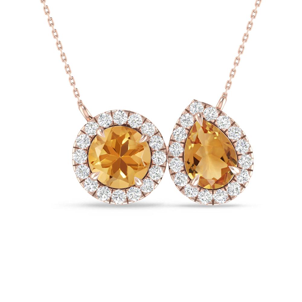 Rose Gold - Citrine