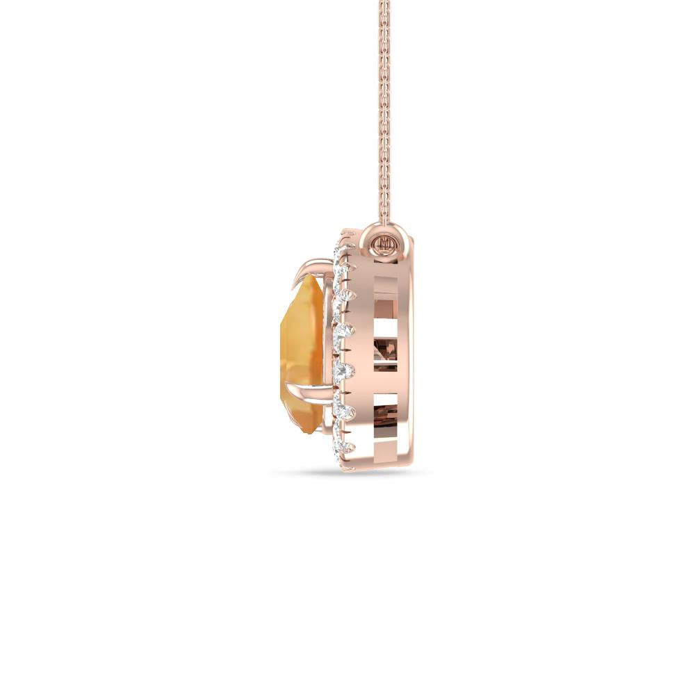 Rose Gold - Citrine