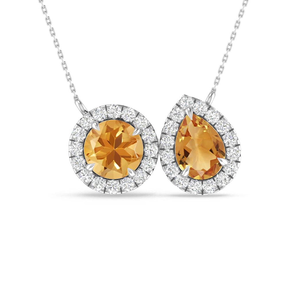 White Gold - Citrine