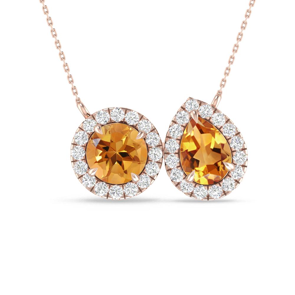 Rose Gold - Citrine