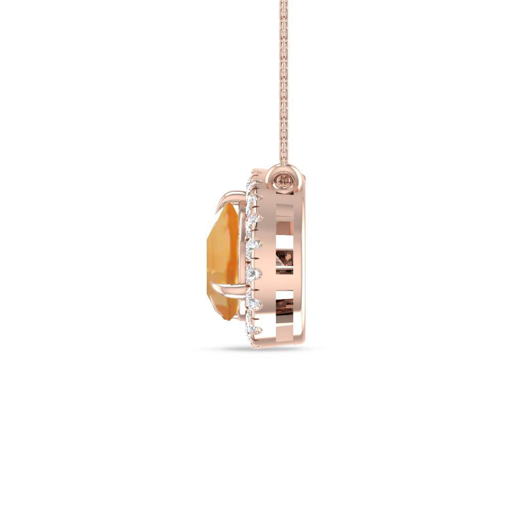 Rose Gold - Citrine