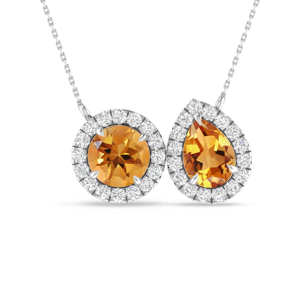 White Gold - Citrine