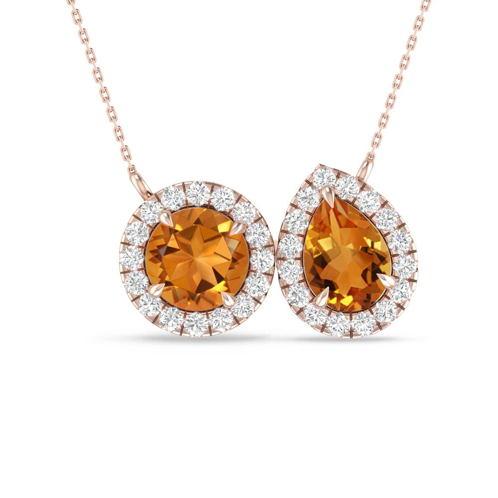 Rose Gold - Citrine