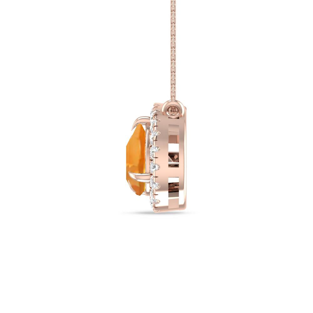 Rose Gold - Citrine