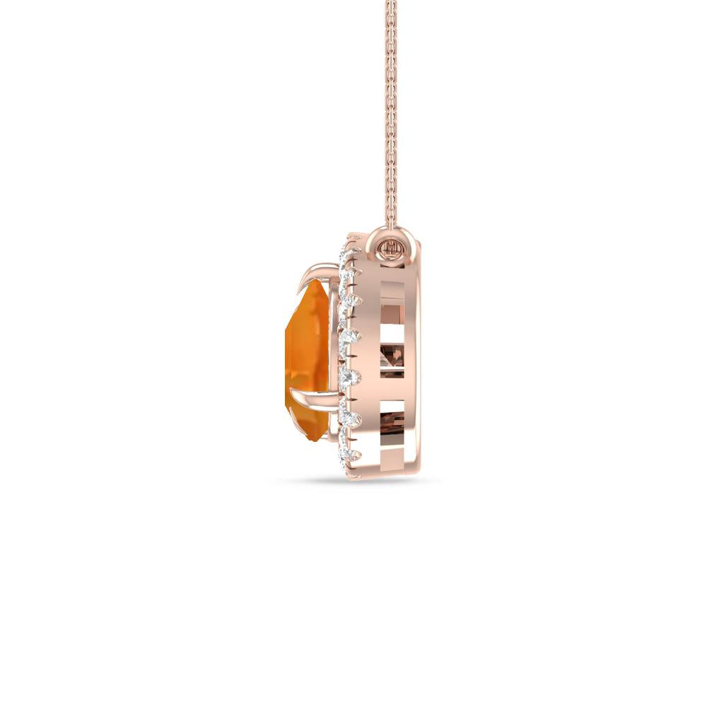Rose Gold - Citrine