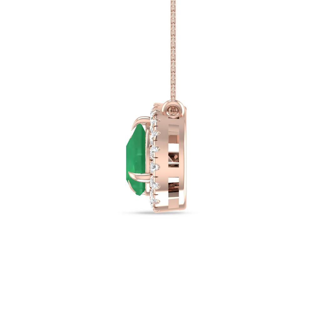Rose Gold - Emerald