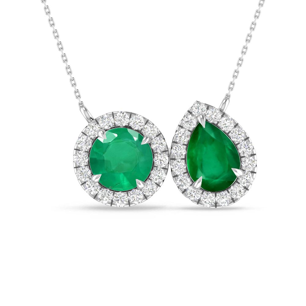 White Gold - Emerald
