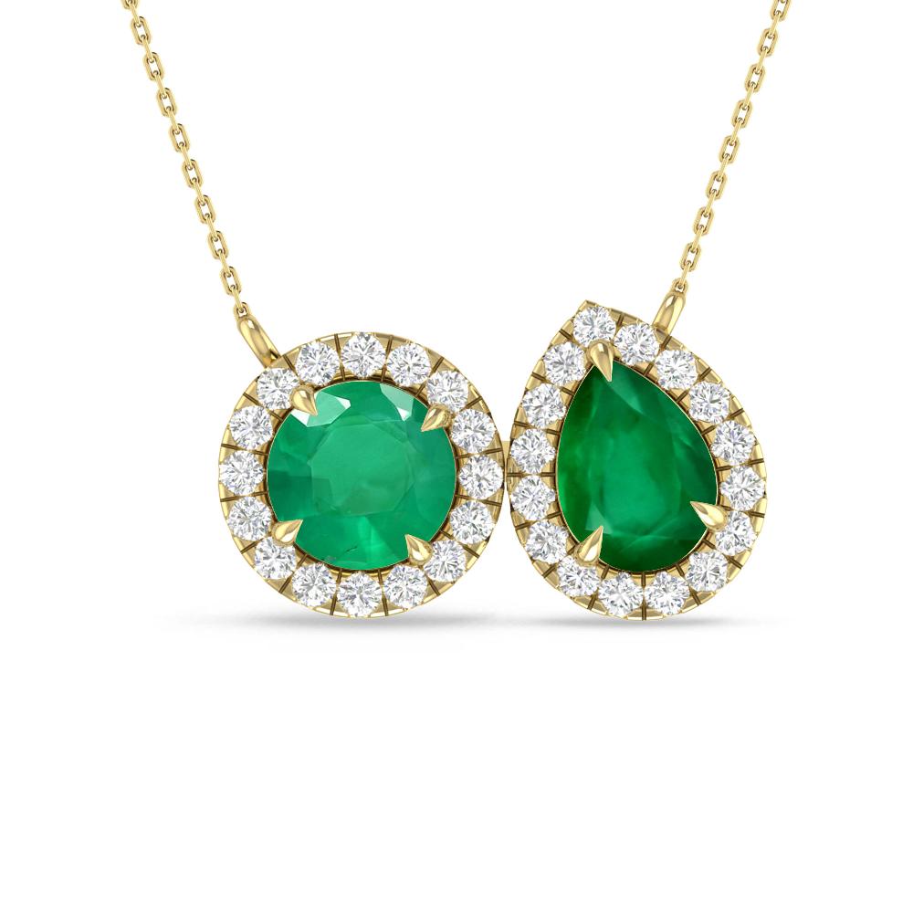 Yellow Gold - Emerald