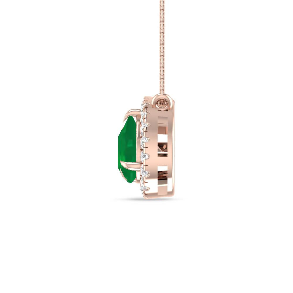 Rose Gold - Emerald