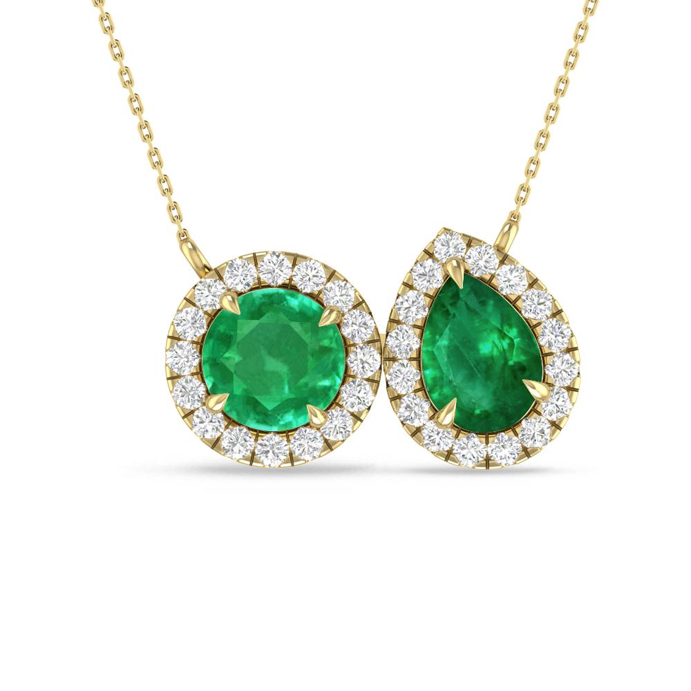 Yellow Gold - Emerald