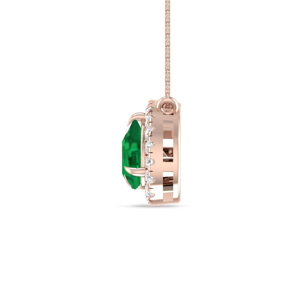 Rose Gold - Emerald