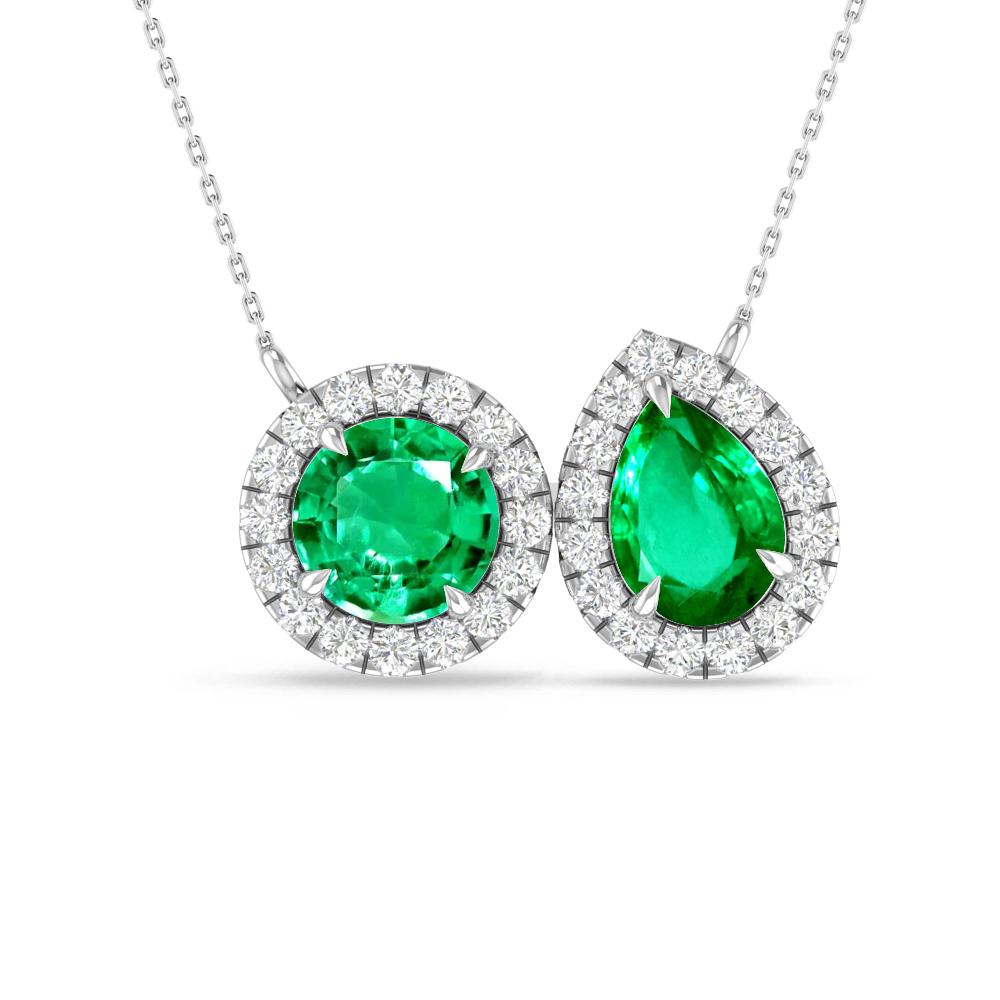 White Gold - Emerald