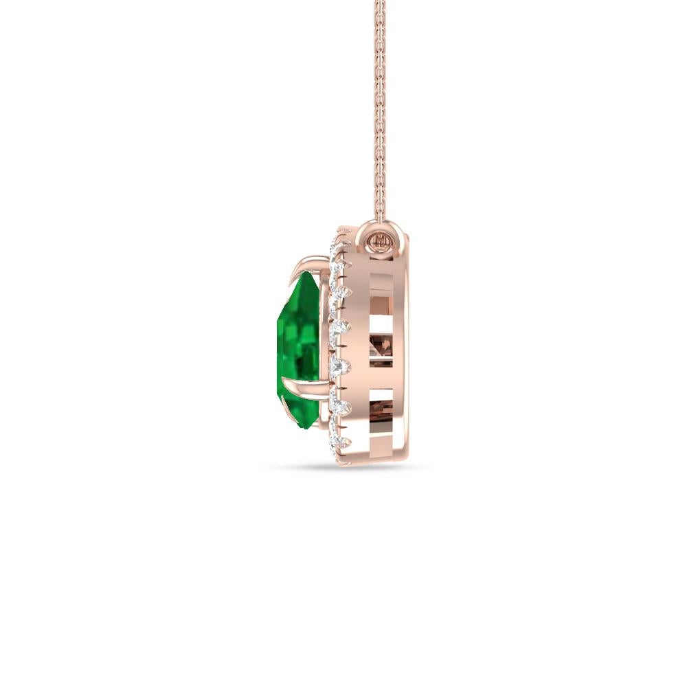 Rose Gold - Emerald