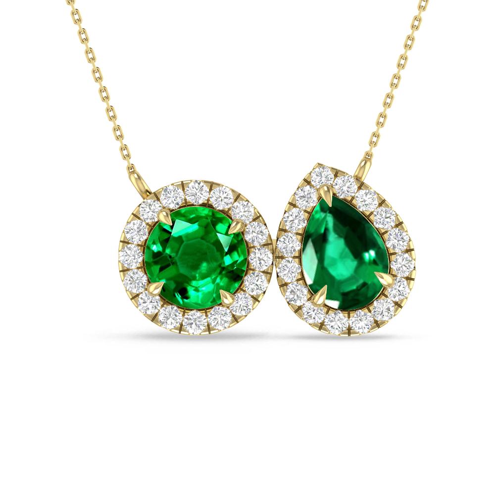 Yellow Gold - Emerald