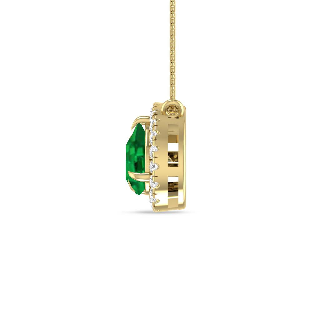 Yellow Gold - Emerald