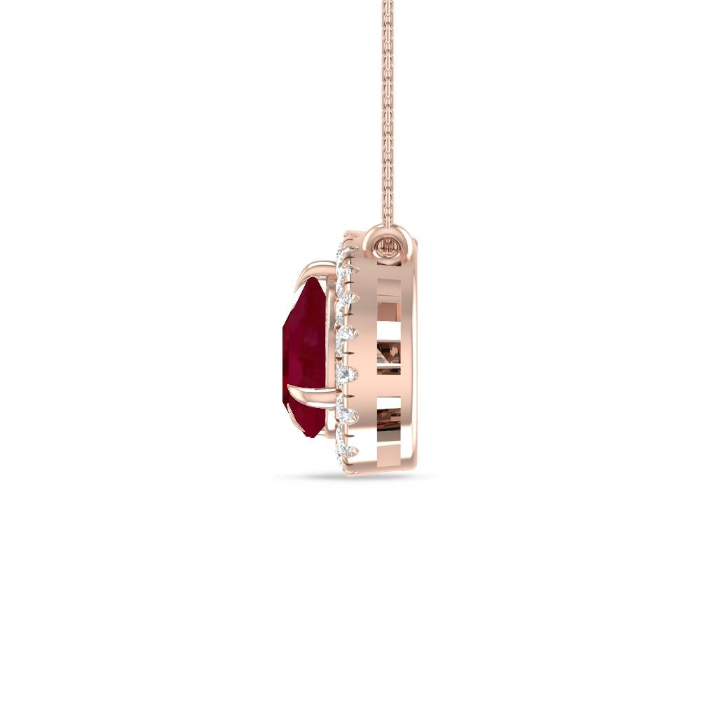 Rose Gold - Garnet