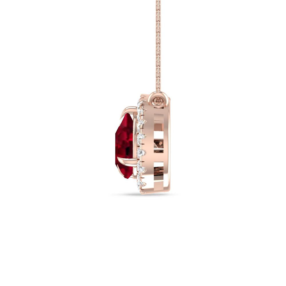 Rose Gold - Garnet