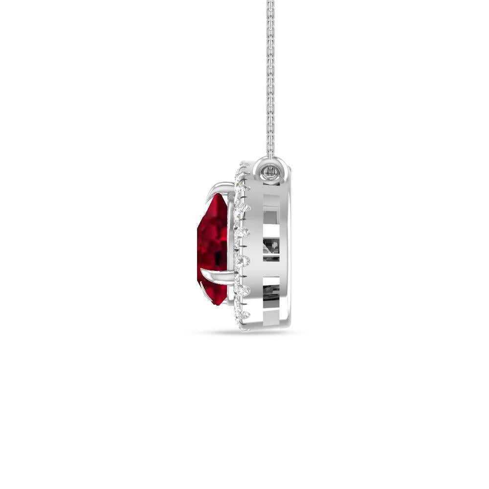 White Gold - Garnet