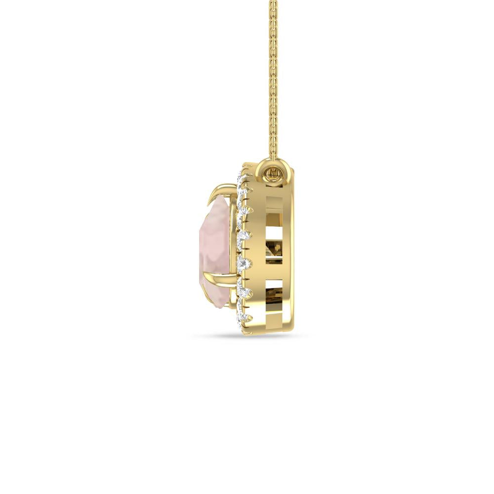 Yellow Gold - Morganite