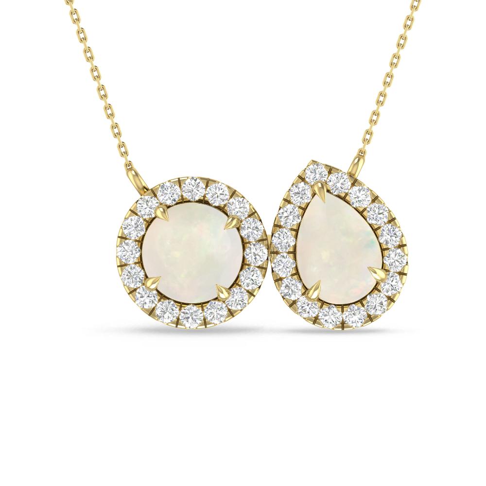 Yellow Gold - Opal